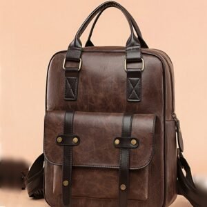 Sac à Dos Décontracté  avec Accessoires Dorés – Durable