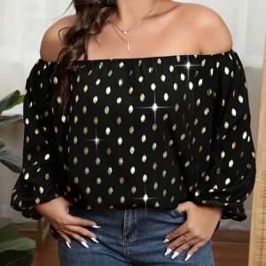 Blouse Élégante Femme Grande Taille