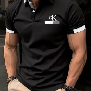 T-shirt décontracté à manches courtes pour homme