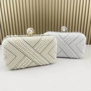 Clutch de Luxe en Forme de X pour Femmes