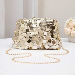 Sac Bandoulière à Paillettes de Luxe, Nouveau Sac d'Épaule Tendance