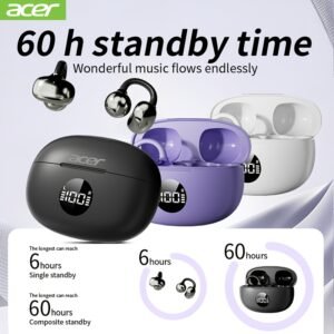 Écouteurs sans fil TWS avec basses profondes stéréo