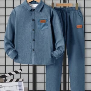 Ensemble deux pièces décontracté et confortable pour les garçons