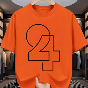 T-shirt d'été décontracté pour homme - "60,96 cm Imprimé graphique, col rond