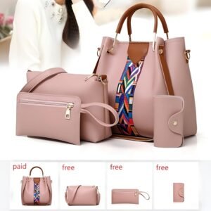 Nouveau ensemble de Sac à Épaule Quatre Pièces Améliorée