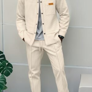 Ensemble de pantalon de sport de loisirs de plein air à cordon de serrage.