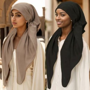 Bandana turban souple et élégant - Cache-chef décontracté