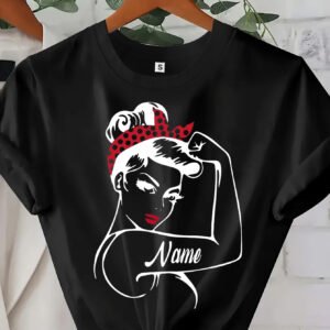 T-shirt Personnalisé Col Rond Décontracté