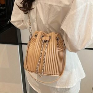 Sac Seau Minimaliste pour Femme - Fermeture à Cordon