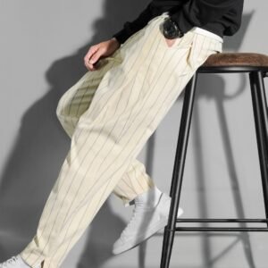 Pantalons de Jogging Décontractés pour Hommes à Taille Élastique