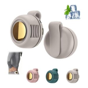 Mini ventilateur portable et silencieux cyclone à clipser à la taille (3 vitesses)