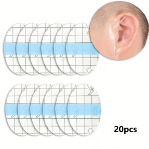 Bouchons d'oreille de douche transparents et étanches disponibles en packs de 20, 40