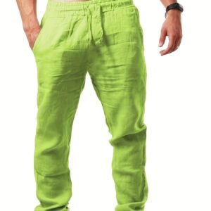 Pantalon Coupe Large,  Confortable pour Tenue Décontractée