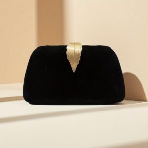 Sac à Main Élégant pour Femme avec Feuille Dorée