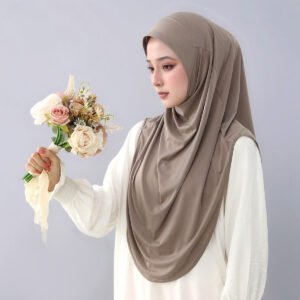 Hijab Doux Respirant, Confortable pour le Ramadan