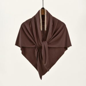 Élégant hijab musulman pour femmes, doux, respirant et confortable, élastique