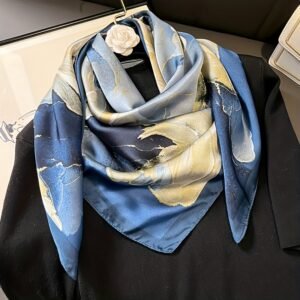 Écharpe Carrée Style Chinois pour Femmes 27,5 Pouces