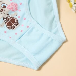 Lot de 10 culottes triangles pour filles - Style et couleurs aléatoires, mignonnes, confortables et douces