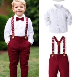 Tenue élégante de gentleman pour enfant garçon