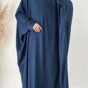 Abaya grande taille - Taille unique - Tissu respirant d'une seule pièce avec excellent tombé - Lâche, confortable, élégante et à la mode - Adapté au port quotidien des femmes - Sarees pour les mariages indiens - Abayas pour femmes musulmanes - Longue robe à manches longues pour femmes