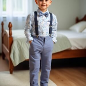 Costume élégant pour garçons, vêtements de style britannique