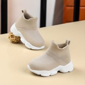 Baskets respirantes pour jeunes - Semelle en EVA légère, Souple et respirante