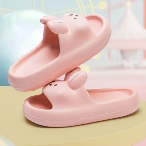 Chaussons adorables pour enfants avec des personnages de dessins animés - Matériau EVA doux, respirant et léger, design à bout rond, parfait pour une utilisation intérieure et extérieure, chaussures d'été | Design ludique | Chaussures respirantes