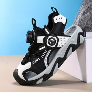 Sandales de sport cool pour garçons avec boucle rotative | Tissu respirant