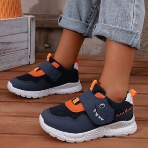 Chaussures de Sport Décontractées Légères et Confortables à Imprimés Mignons pour Garçons