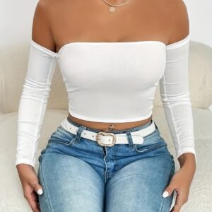 Camisole Western Sexy Gainant la Poitrine et Amincissant la Taille à Manches Longues
